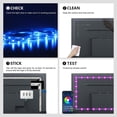 thumbnail image 4 of Strip Led De Tv Usb 5050 Rgb Multicolor Tv Backlight Bar Bar Fiesta De Bodas De La Cocina Yuarrent HA046502-01, 4 of 6
