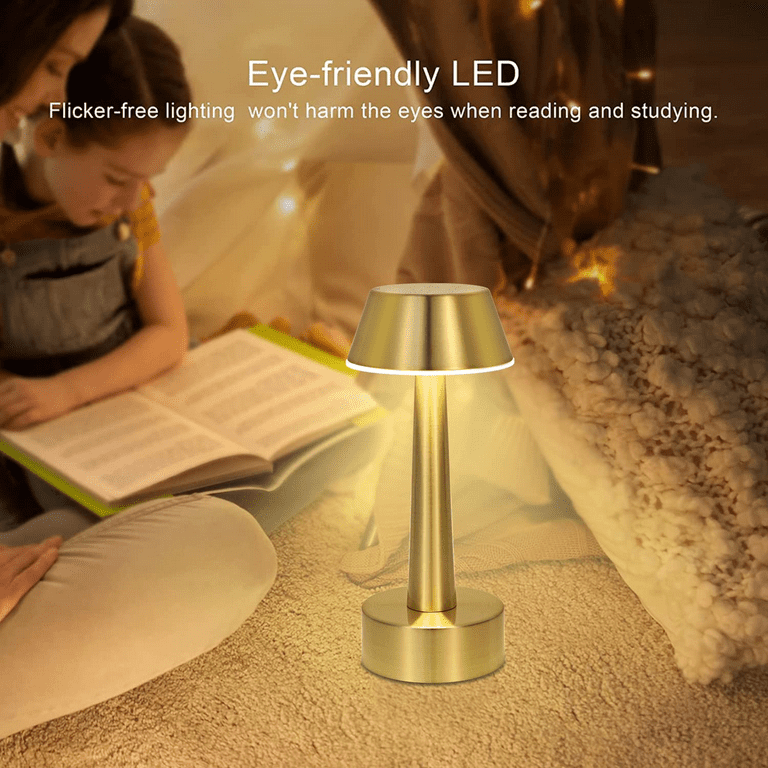 PUSU Table Lamps with Touch Control,Cordless Battery Operated Led Desk  Lamp,3-Level Brightness Porta…See more PUSU Table Lamps with Touch