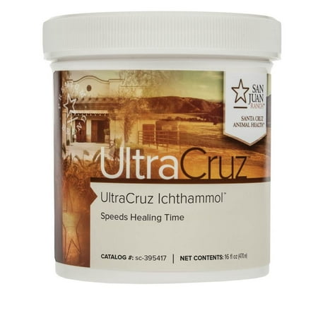 UPC: 0810500023375 | UltraCruz Ichthammol Ointment for Horses  16 oz