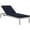 Silver and Navy, variant on Modway Shore Outdoor Patio Aluminum Chaise with Cushions in Silver Mocha