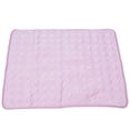 thumbnail image 1 of Esterilla refrescante para mascotas, transpirable, suave, de verano, para perros y gatos, para sofá cama, color rosa XXL, 1 of 14