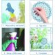 thumbnail image 5 of 4 pegatinas de vinilo para ventana de 6,3 pulgadas con diseño de flor de la vida, para puertas corredizas de cristal, con efecto de meditación estática, de mandala, no adhesivas, para el hogar., 5 of 9