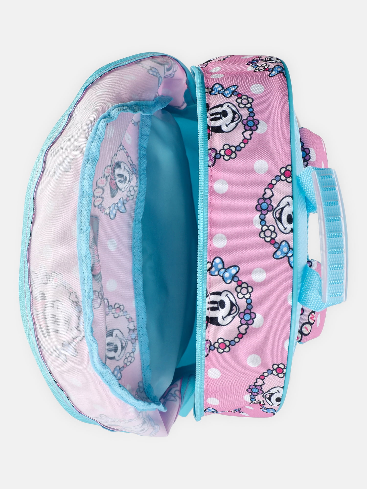 Disney Minnie Mouse Girls 17" Modern Backpack Set, Pink