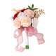 thumbnail image 4 of Ramo de rosas artificiales de 29cm, cinta para ramo de novia, borla, accesorios de fotografía para compromiso, aniversario, ramo de flores para novia Rojo, 4 of 8