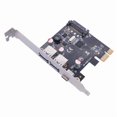 thumbnail image 3 of Multiports USB3.0 3.1 TypeC to PCIE X1/X4/X8/X16 Expansion Adapter Card, 3 of 9
