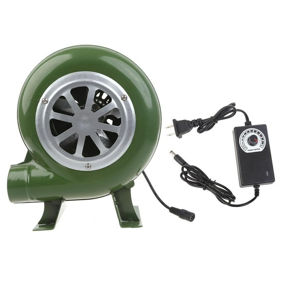 Ventilador eléctrico QUETHEDS, ventilador para barbacoa, 100 V, 220 V, 200 W, negro