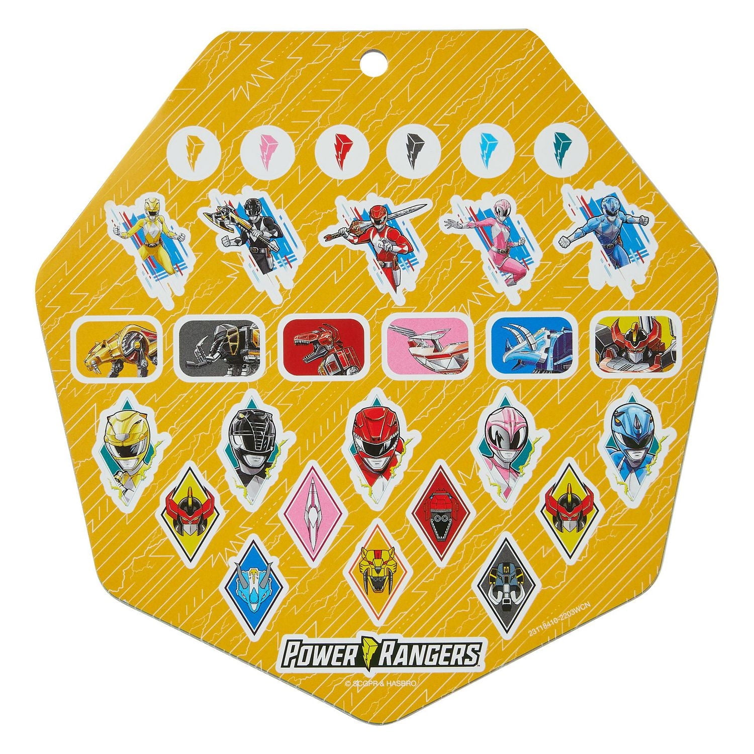 Power Rangers Jumbo Stickerbook, 300 Count