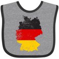 thumbnail image 3 of Inktastic German Map Flag Boys or Girls Baby Bib, 3 of 4
