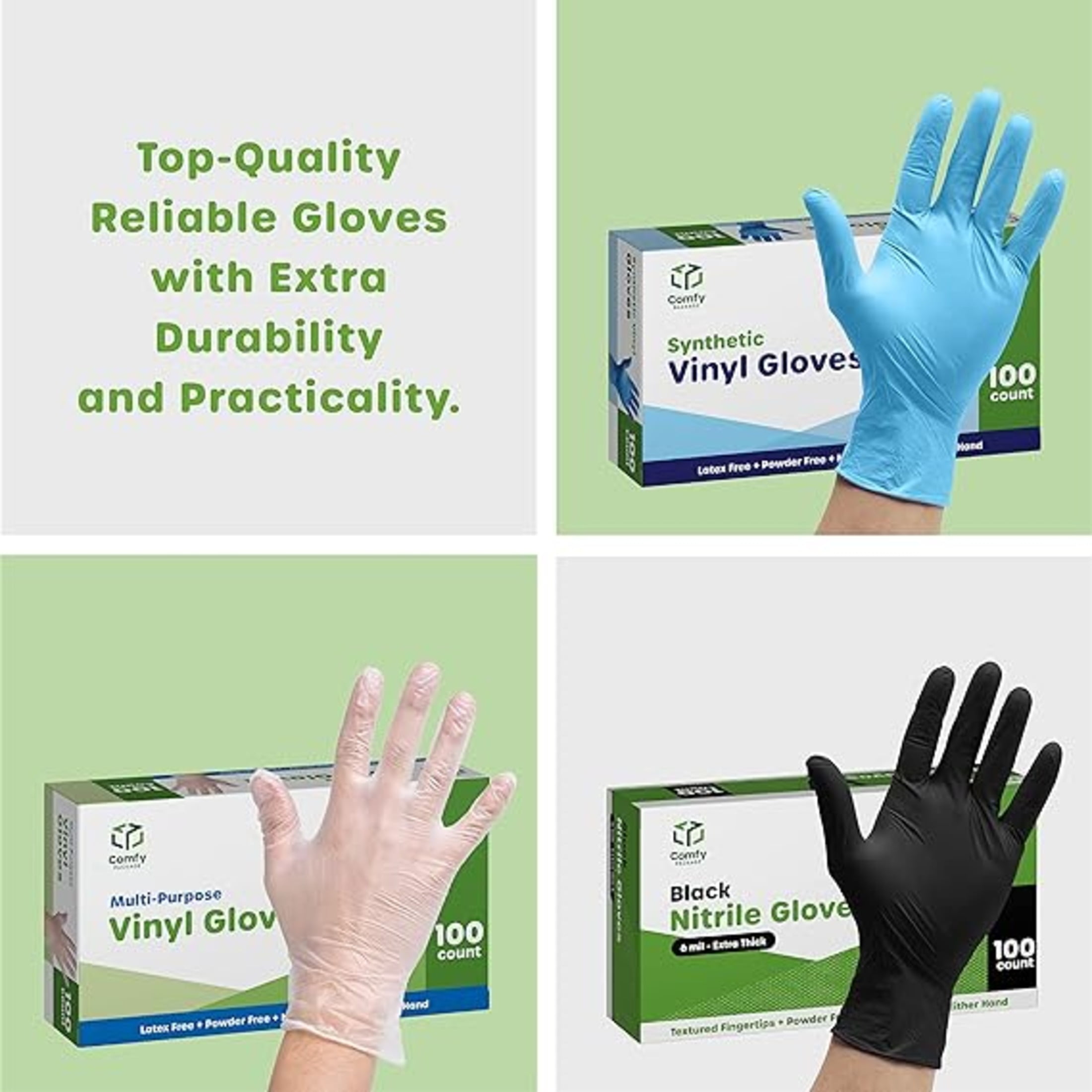 Latex Allergy Nitrile And Latex Gloves Difference What Is The