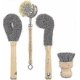 thumbnail image 1 of Wooden Dish Brush, Mushroom Brush, Bottle Brush, Cup Brush, Set Of 4, Robust, Heat-resistant Cleaning Brushes, Made Of Beech Wood And Coconut Bristles, 1 of 2