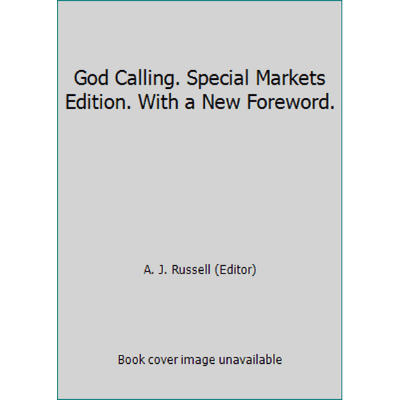 Pre-Owned God Calling. Special Markets Edition. With a New Foreword. (Unknown) 0515155039 9780515155037