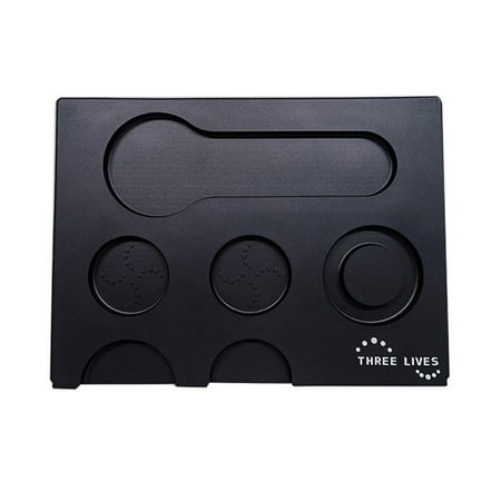 

Coffee Tamper Mat Tamping Holder Corner Edge Pad Pvc Tamping Mat For 51/54/58Mm (C Black 51/54/58mm)