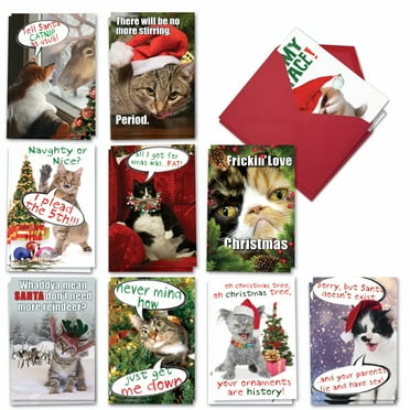 NobleWorks 10 Assorted Box Set Passover Greeting Cards W/ 5 X 7 Inch