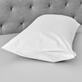 Mainstays Microfiber Zippered Pillow Protector, Standard/Queen