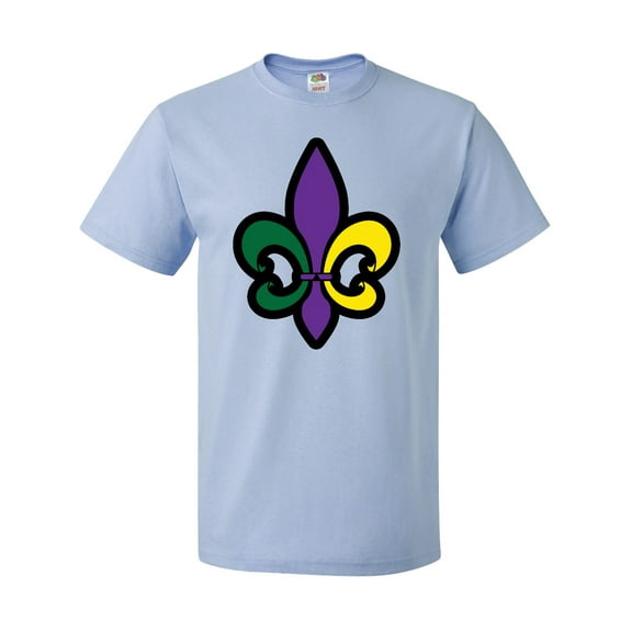 Inktastic Fleur De Lis Mardi Gras Holiday T-Shirt