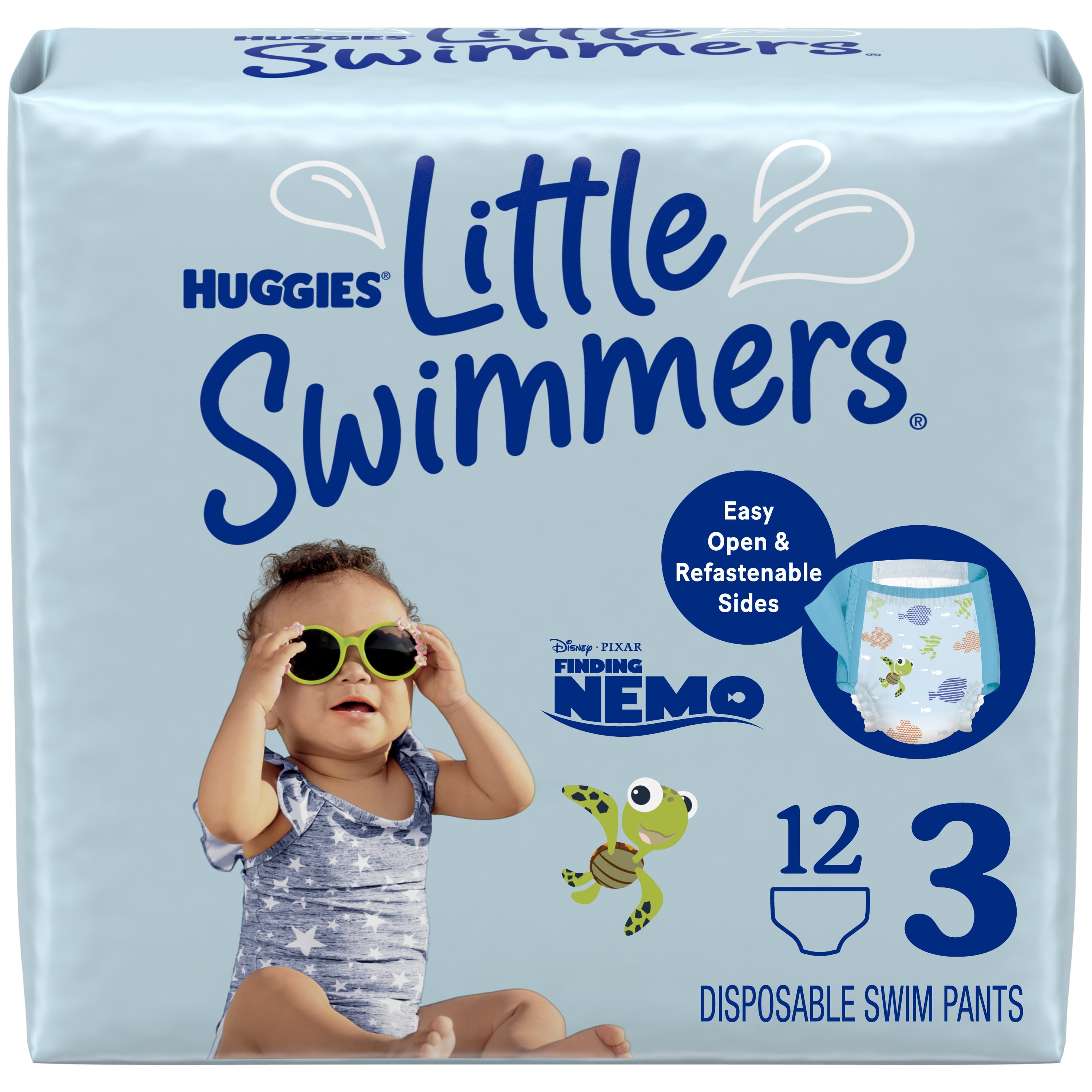 Pañal de Agua Desechable Huggies Little Swimmers P M x 11 unidades