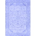 thumbnail image 1 of Ahgly Company Indoor Rectangle Abstract Blue Modern Area Rugs, 6' x 9', 1 of 4