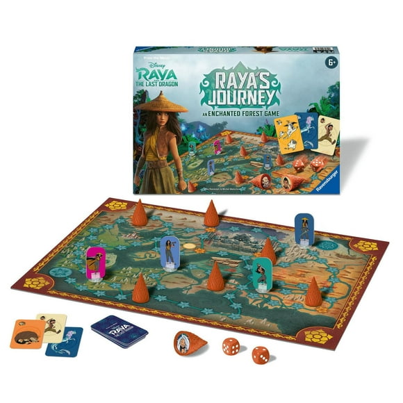 Ravensburger - Raya's Journey: An Enchanted Forest Game - English Only