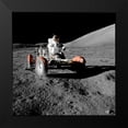 thumbnail image 2 of NASA 12x12 Black Modern Framed Museum Art Print Titled - Lunar Roving Vehicle, Apollo 17, 1972, 2 of 5