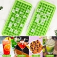 thumbnail image 6 of Silicone Ice Cube Tray with Lid Easy Release Small Ice Molds 86 Grids Mini Crushed Tiny Ice Trays for Drinks Coffee Juice Whiskey Cocktails, 6 of 7