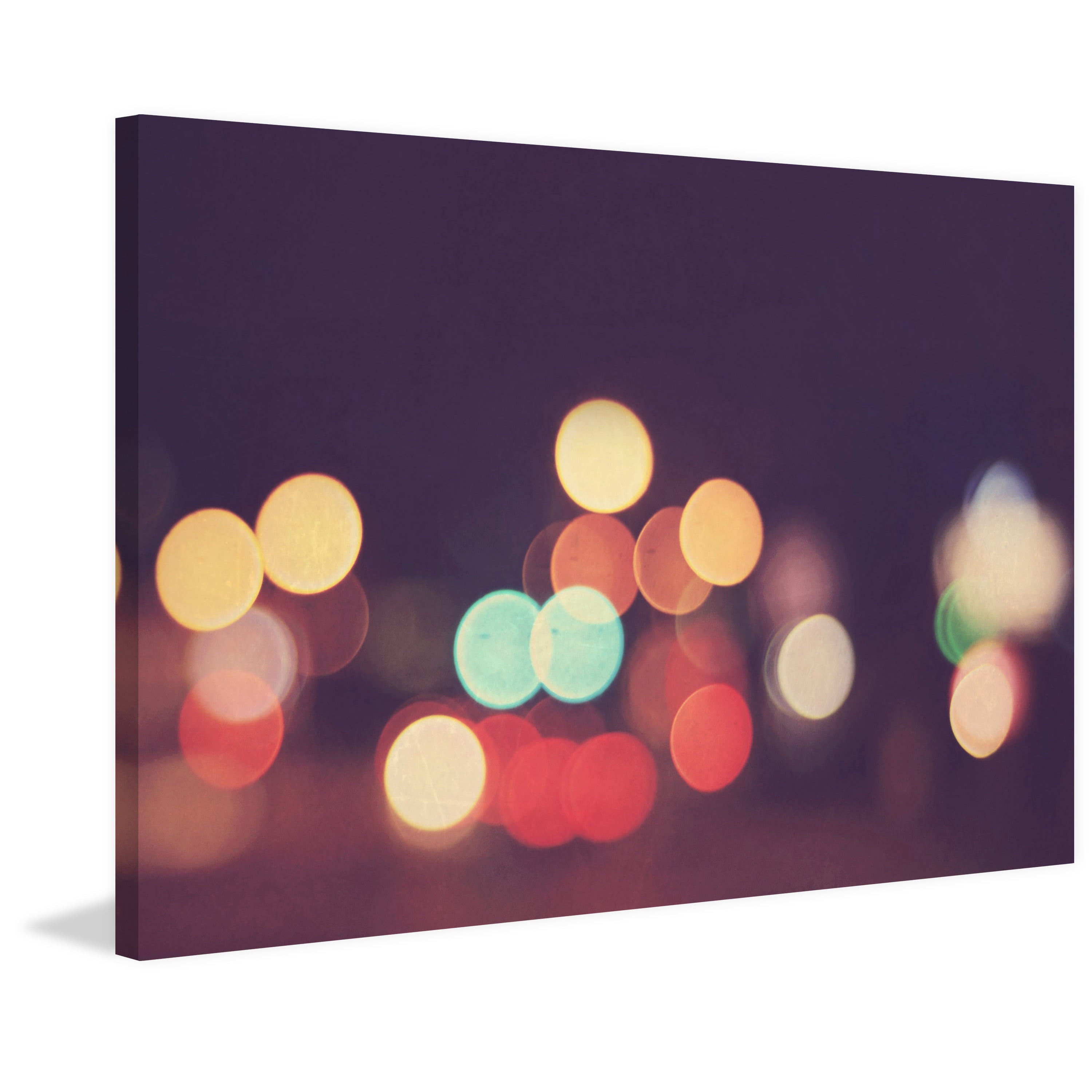 Marmont Hill "Bokeh Nights" Painting Print on Wrapped Canvas