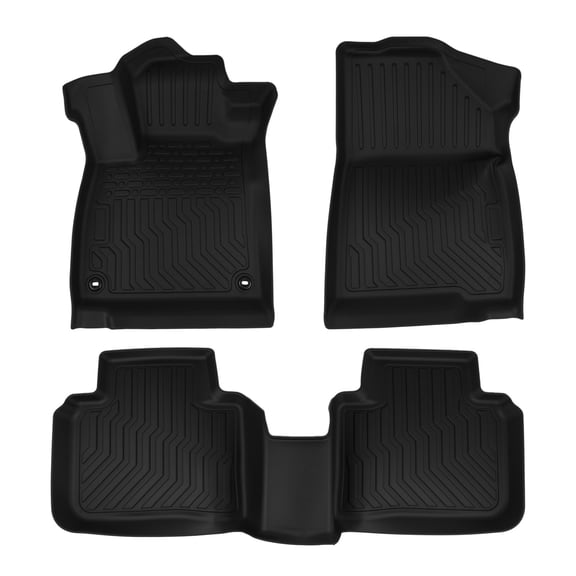 GELUOXI Floor Mats Fit for Honda Accord 2018-2022, TPE All Weather Custom Floor Liners 1st & 2nd Row