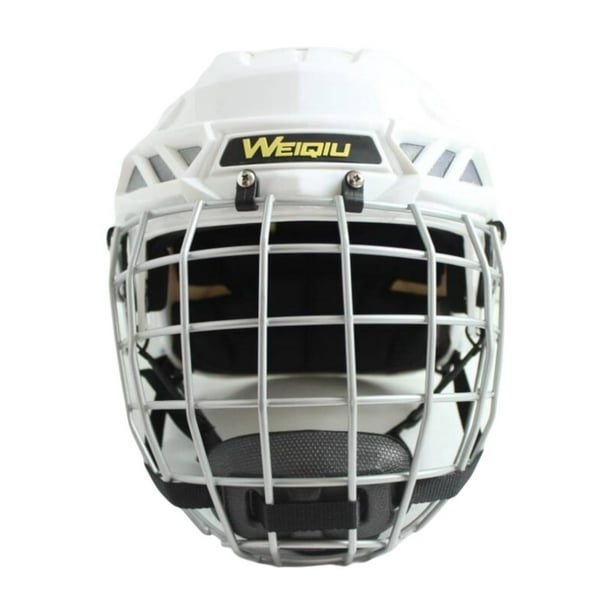 Casco de hockey, casco de patinaje sobre ruedas, acolchado de espuma profesional, accesorio de hockey, casco de patinaje de velocidad sobre hielo para M
