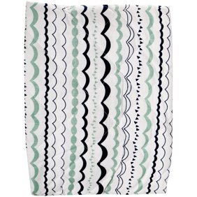 Bacati Noah Tribal Mint Navy Nursing Pillow Cover Fits Perfectly