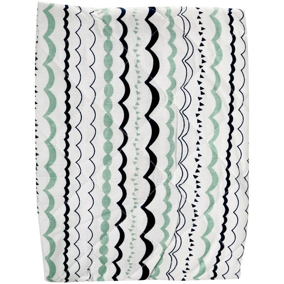 Bacati Noah Tribal Quilted Changing Pad Cover
