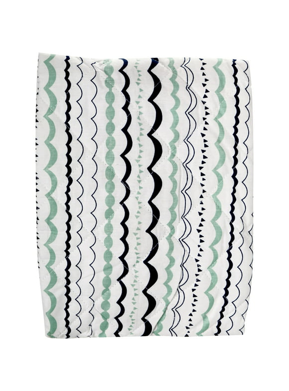 Bacati Noah Tribal Quilted Changing Pad Cover