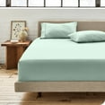 thumbnail image 1 of Bare Home 100% Organic Cotton Fitted Sheet - Percale Weave, 1 of 5