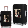 thumbnail image 1 of 2022 New Luggage Cover Protective Suitcase Trolley Dust-proof Cover 18 To 28inch Gold Pattern Elastic Travel Protective Case 8gold E M, 1 of 6