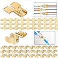 thumbnail image 1 of Piggyback Spade Connectors Quick Disconnect Electrical 60pcs, 1 of 4