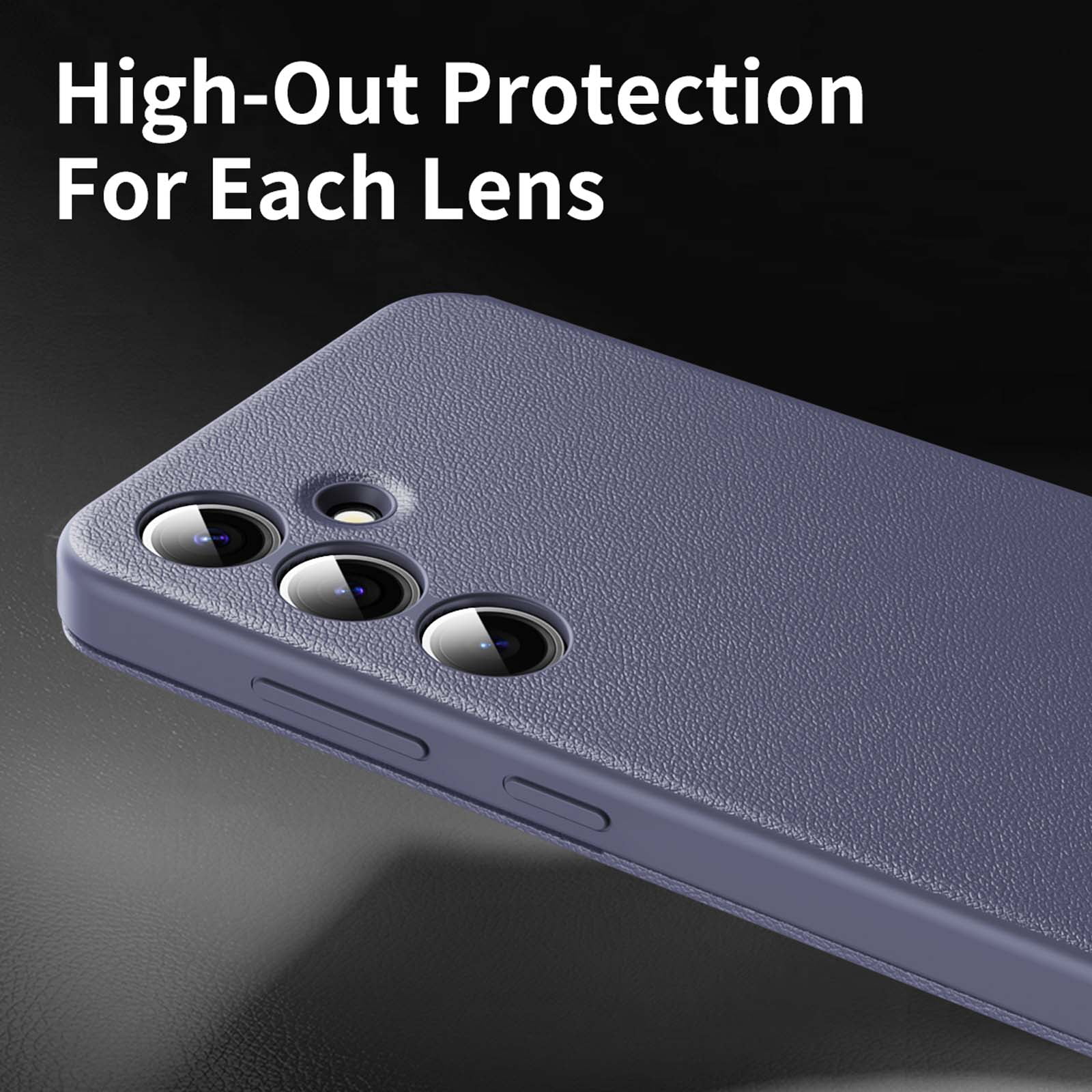 For Samsung Galaxy S25 Case PU Leather Flip Case,With Intelligent Window,With Card Holder,Anti-fall Rugged Shockproof Protective Phone Case Cover for Samsung Galaxy S25,Purple