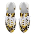 thumbnail image 5 of Leopard Sunflower Walking Shoes for Men Woman Lightweight Tennis Fashion Elastic Sports Shoes Cushion Basketball Shoes, 5 of 7