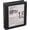 1.5" Black, variant on 3 Ring Binder 1 Inch with Clear Front Pocket - Premium PU Faux Leather Presentation Binder - Extra Storage Pockets for Office Supplies, Business Card Holder, and Pen/Pencil Loop (1 Inch, Blue)