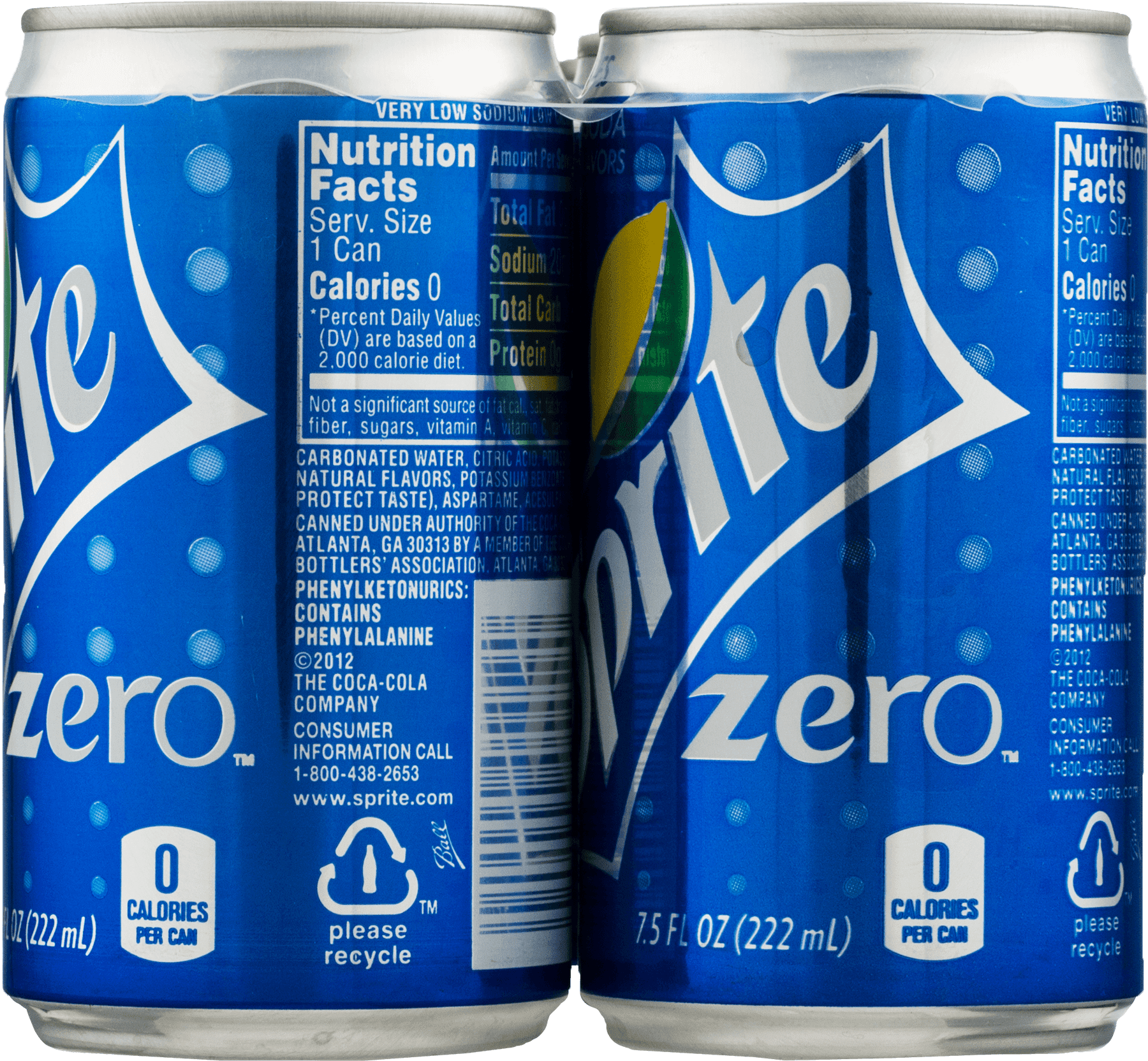 Sprite Zero Nutrition Facts Sugar Nutrition Ftempo