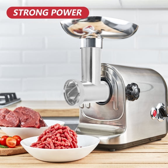 GETAJGHSD Meat Grinder Barrel Aluminum Alloy Attachment for Electric Grinder