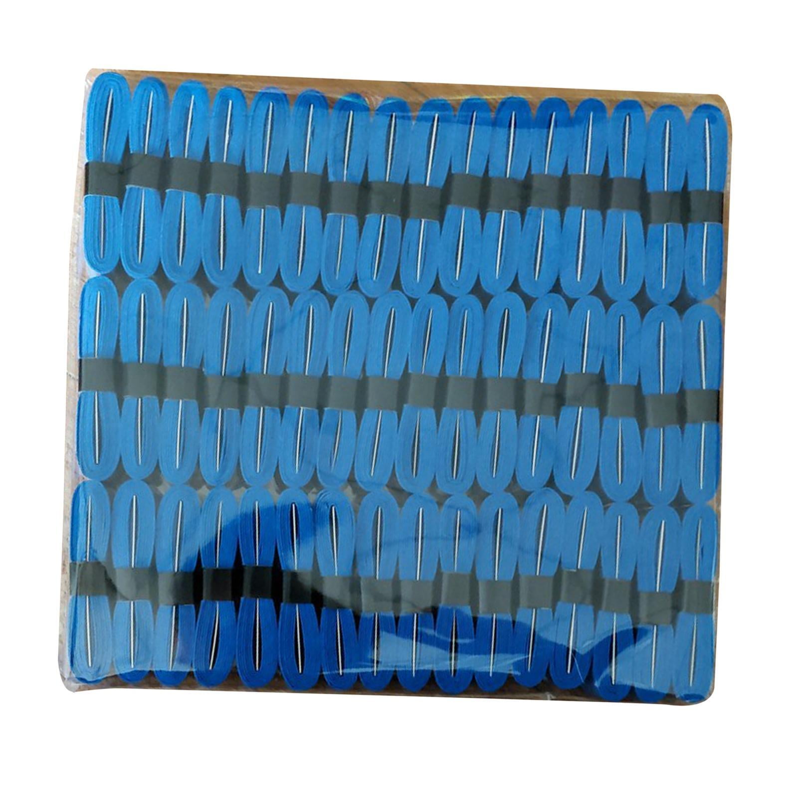 Axioma 48Pcs Tennis Racket Grip Tape Badminton Squash Racket Over Grip Sweat Absorption dark blue