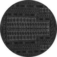 thumbnail image 1 of Ahgly Company Indoor Round Persian Gray Traditional Area Rugs, 5' Round, 1 of 1