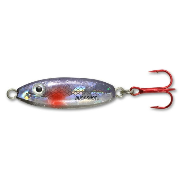 Northland Fishing Tackle Buck-Shot Rattle Spoons Silver Shiner