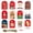 Style 4 A, variant on 48/50PCS Merry Christmas Paper Tags Elk Snowflake Printed Labels Xmas Tree Hanging Message Cards Xmas New Year Gifts Accessories
