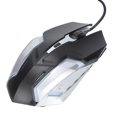 thumbnail image 3 of Ratón de oficina, ratón de juego retroiluminado RGB duradero estable de alta precisión para portátil para ordenador portátil LHCER Descripción de la referencia, 3 of 7