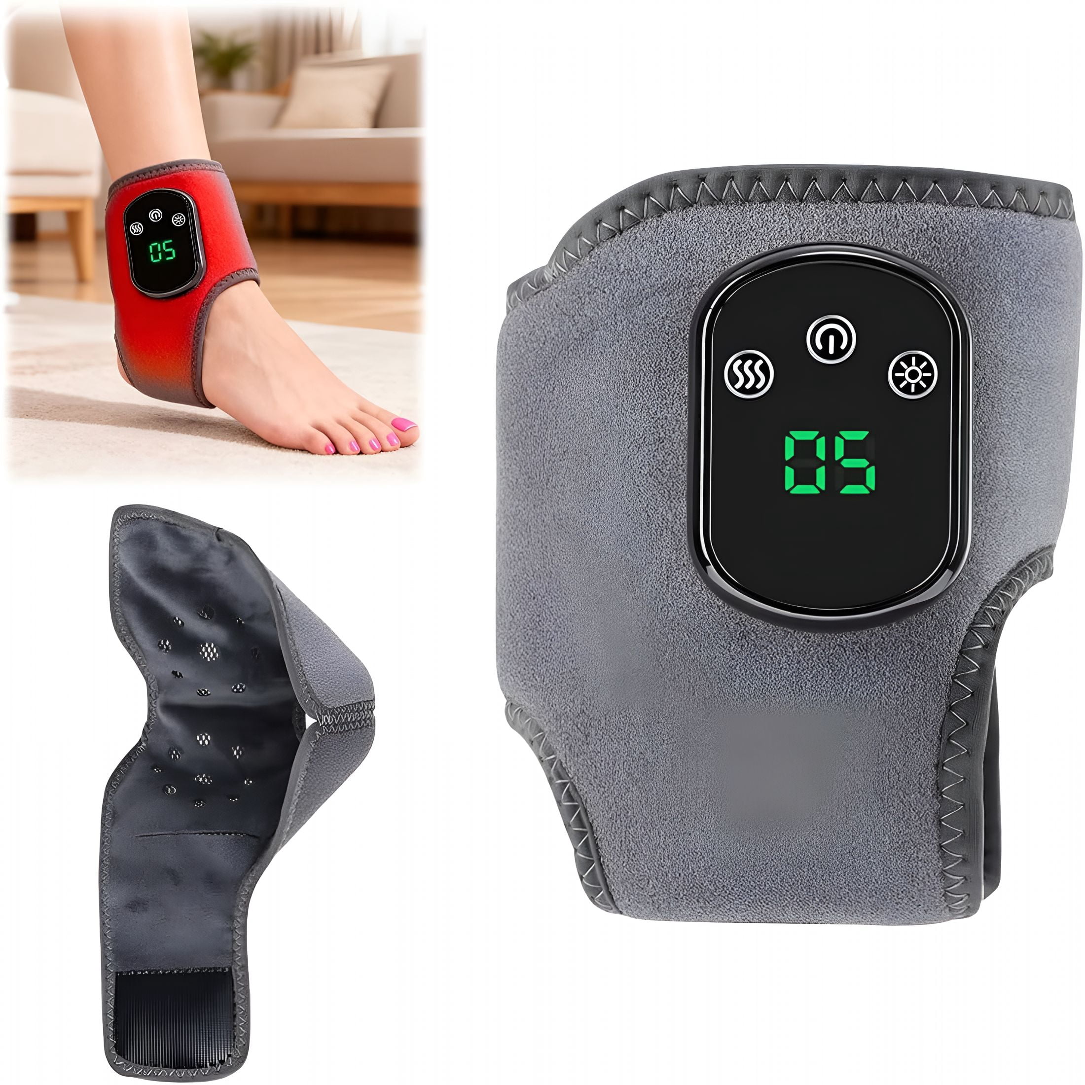 OITY Foot Massager, Foot Renew Triple Method Massager, Foot Relief, Compact Portable for All Ages