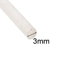 thumbnail image 2 of Uxcell 33Ft-3mm High TEMP Silicone Fiberglass Sleeve Insulation Cable Protectors White, 2 of 5
