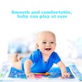 thumbnail image 4 of Colchoneta de agua para bebé, colchoneta inflable y sensorial Tummy Time para bebé, colchoneta de agua inflada de 60 x 50 cm para niños, colchoneta de agua de juguete para bebés y niños pequeños, colchoneta de juguete para bebé 3 6 9 12 meses de diversión oso de fresa Electrónica, 4 of 5