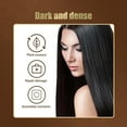 Zenghuiiii 8 Seconds Hair Grey Hair White To Black Black Hair Massage