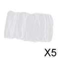 thumbnail image 1 of Runquan 5-6pack Universal Bird Cage Mesh Cover Parrot Cage Skirt for Parakeet Cockatoo 5 Pcs, 1 of 8