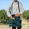 thumbnail image 7 of Hyasfey Fruit Picking Bag Large Adjustable Strap Fruit Harvesting Bag Tear-Resistant Bottom Opening Portable Gathering Bag for Fruits Vegetables Garden Orchard Farm, 7 of 7