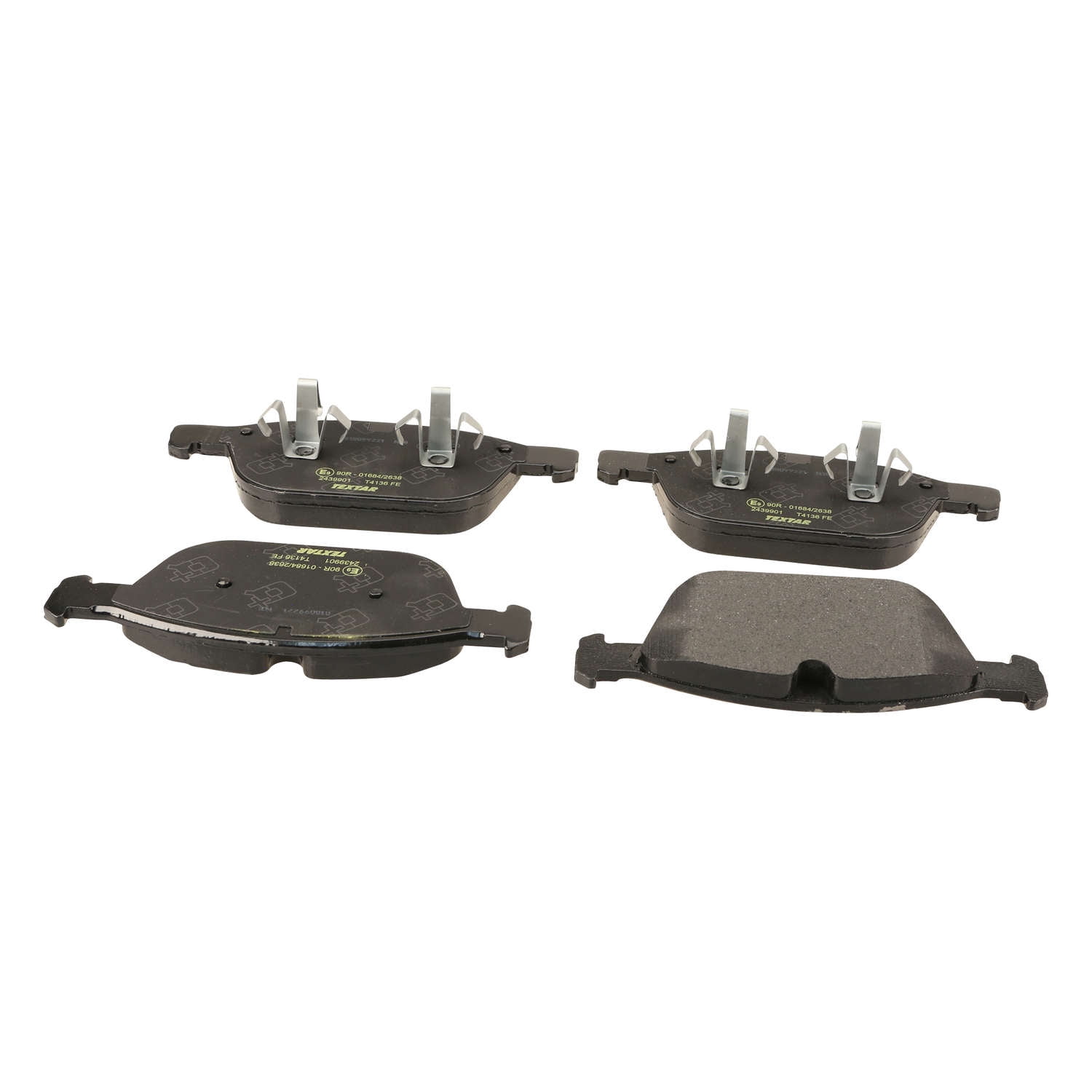 Textar Oe Formulated Brake Pad Set, W/ Shims